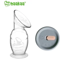 Haakaa Breastfeeding|Breast Pumps>Breast Pump With Lid Combo 100ml