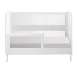 BreathableBaby Breathable™ Mesh Toddler Bed Conversion Kit for 3-in-1 Convertible Crib - White