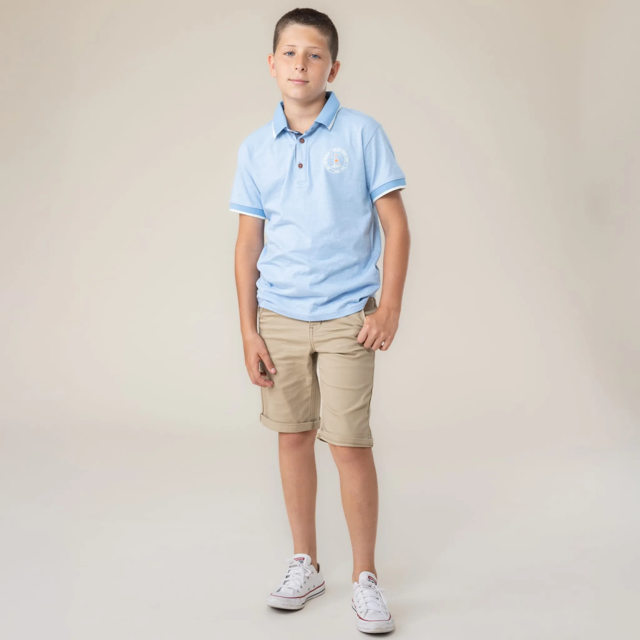 Kids/BOY Nano Tops>Breeze Polo 2-12