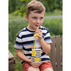 Kids/BOY Nano Breeze Striped T-shirt 2-12