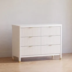 Namesake Brimsley Tambour 6-Drawer Assembled Dresser - Warm White