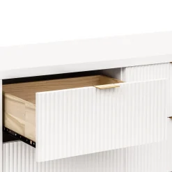 Namesake Brimsley Tambour 6-Drawer Assembled Dresser - Warm White