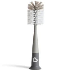 Kids Munchkin Bristle™ Bottle Brush - Grey