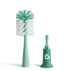 Kids Munchkin Bristle™ Bottle Brush - Sage