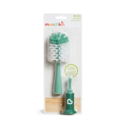 Kids Munchkin Bristle™ Bottle Brush - Sage
