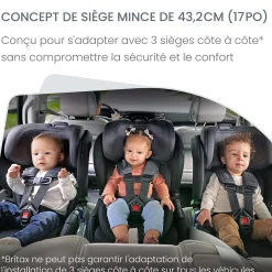 Kids Britax Poplar™ Convertible Car Seat - STONE ONYX