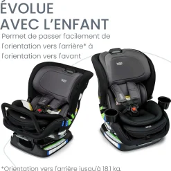 Kids Britax Poplar™ Convertible Car Seat - STONE ONYX