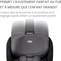 Kids Britax Poplar™ Convertible Car Seat - STONE ONYX