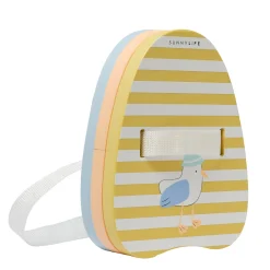Kids Sunny life Summer Activities|Swim Vests & Floats>Bubble Back Float Sid the Seagull Mustard Stripe