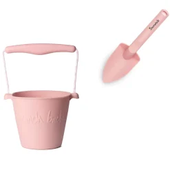 Kids Scrunch Summer Activities|Beach & Pool Toys>Bucket and Spade - Blush
