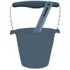 Kids Scrunch Bucket and Spade - Steel Blue