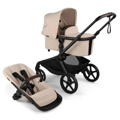 Kids Bugaboo Kangaroo Complete Stroller - Black / Taupe