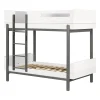 South Shore Bunk Bed - Bebble Soft Gray and White