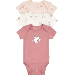 Petit Lem Bodysuits>Bunnies 3 Pieces Bodysuit Set 0-12m