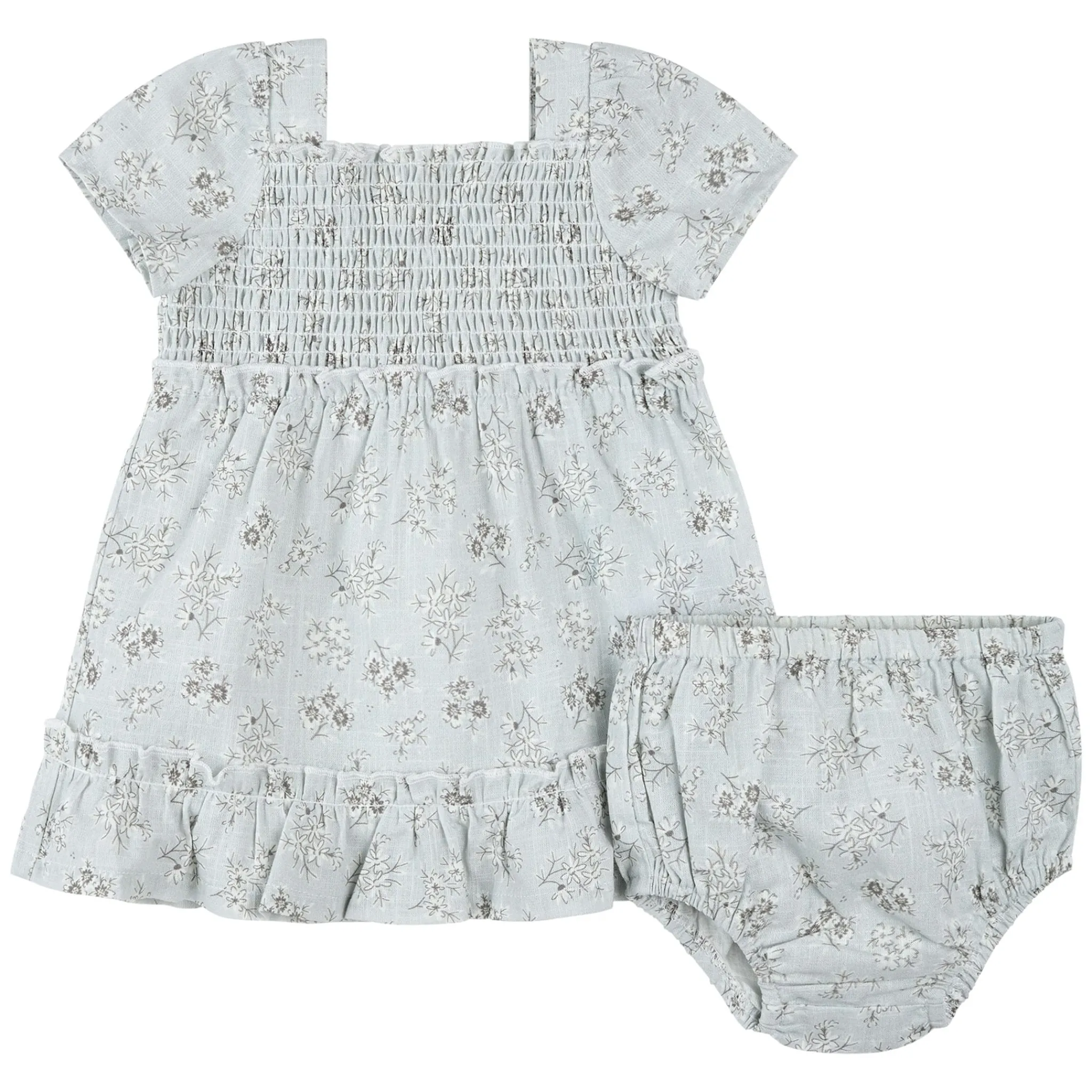 Firsts par Petit Lem Dresses, Skirts & Outfits>Bunnies Dress 3-24m