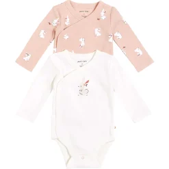 Petit Lem Bunnies Long Sleeves Bodysuit Set 0-9m