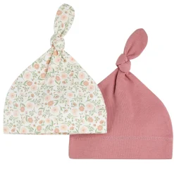 Petit Lem Fashion Accessories>Bunnies 2pc Hats 0-9m