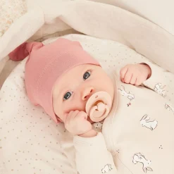 Petit Lem Fashion Accessories>Bunnies 2pc Hats 0-9m