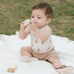 BOY Firsts par Petit Lem Bunnies 3pc Set 3-24m