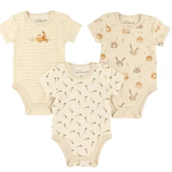 BOY Bebe Confort Bunnies 3pk Bodysuit 0-30m