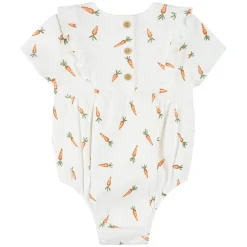 Firsts par Petit Lem Bunnies Romper 3-24m