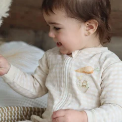 BOY Bebe Confort Bunnies Vichy Pajamas 0-30m