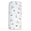 Kids Lulujo Bunnies-cotton Muslin Swaddle