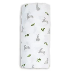 Kids Lulujo Bunnies-cotton Muslin Swaddle