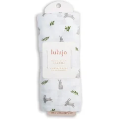 Kids Lulujo Bunnies-cotton Muslin Swaddle
