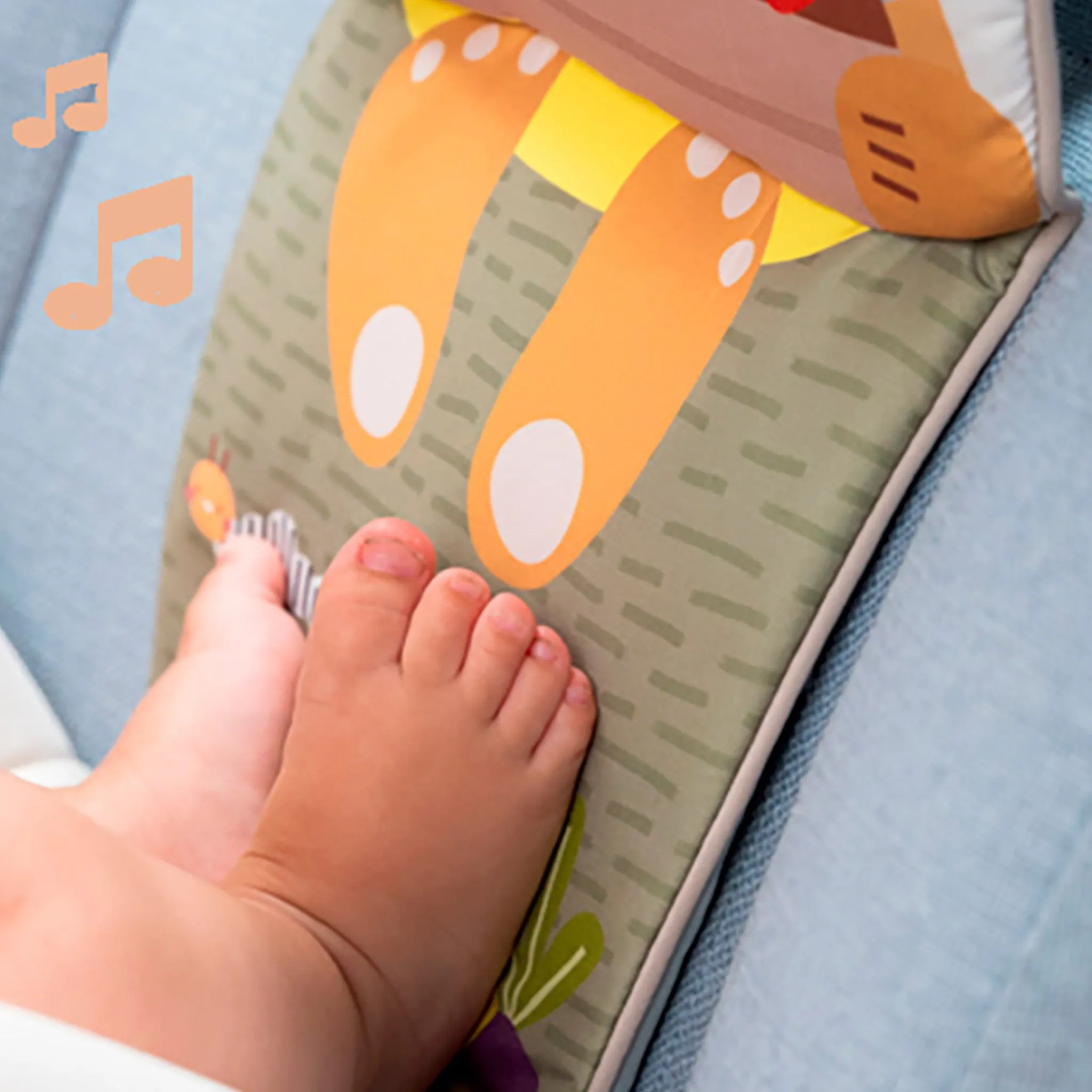 Taf Toy Stroller & Car Seat Toys|Developmental Toys>Bunny Play & Kick Car Toy