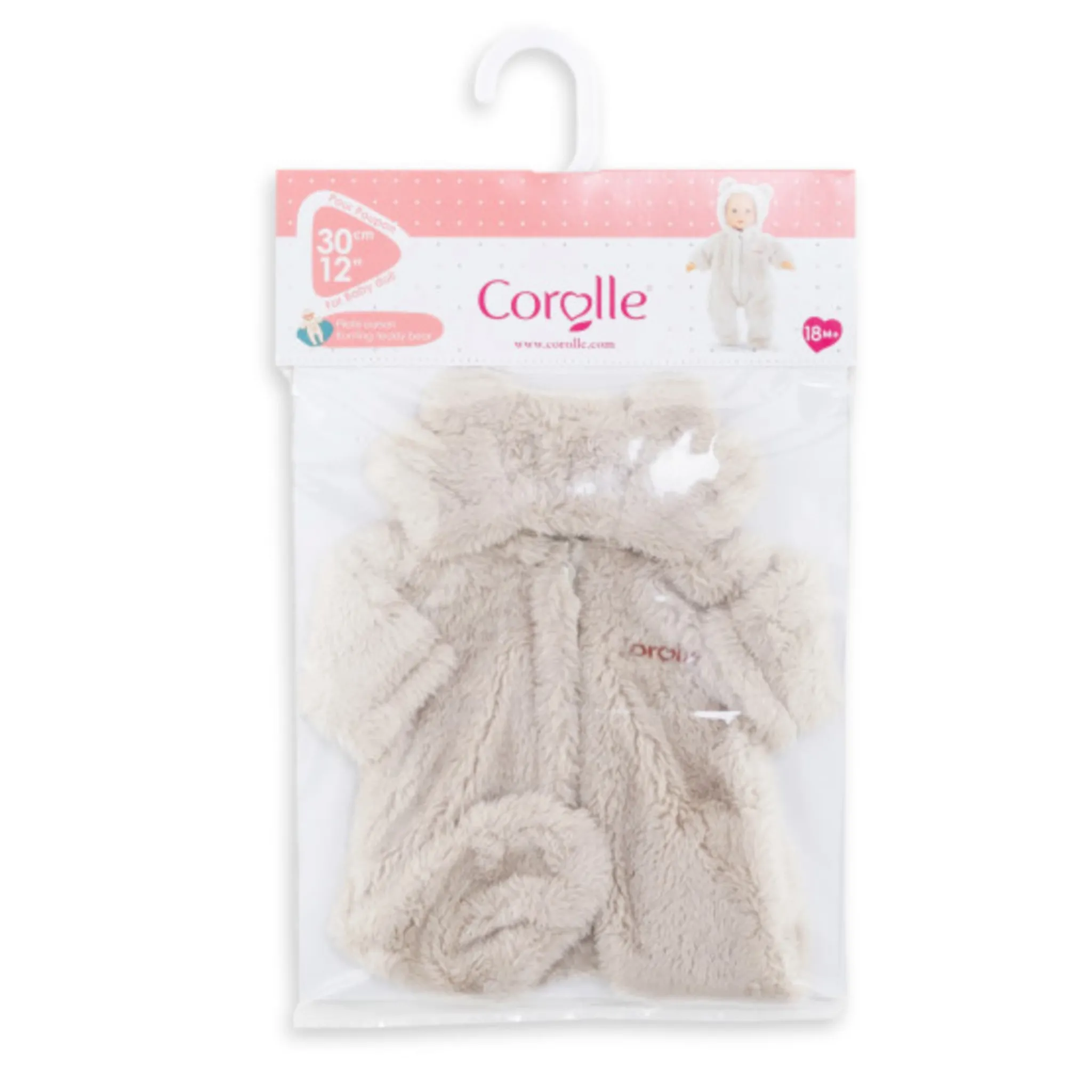 Corolle Dolls>Bunting Teddy Bear