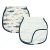 Loulou Lollipop Burp Cloth Set - Sharks