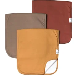 Copper Pearl Burp Cloths (3) - Dune