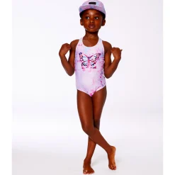 Kids Deux par Deux Butterflies One Piece Swimsuit 2-6y