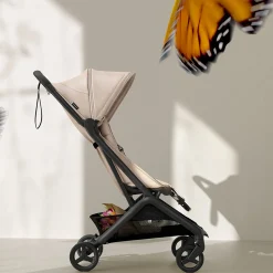 Kids Bugaboo Strollers|Strollers & Trailers>Butterfly 2 Stroller - Desert Taupe