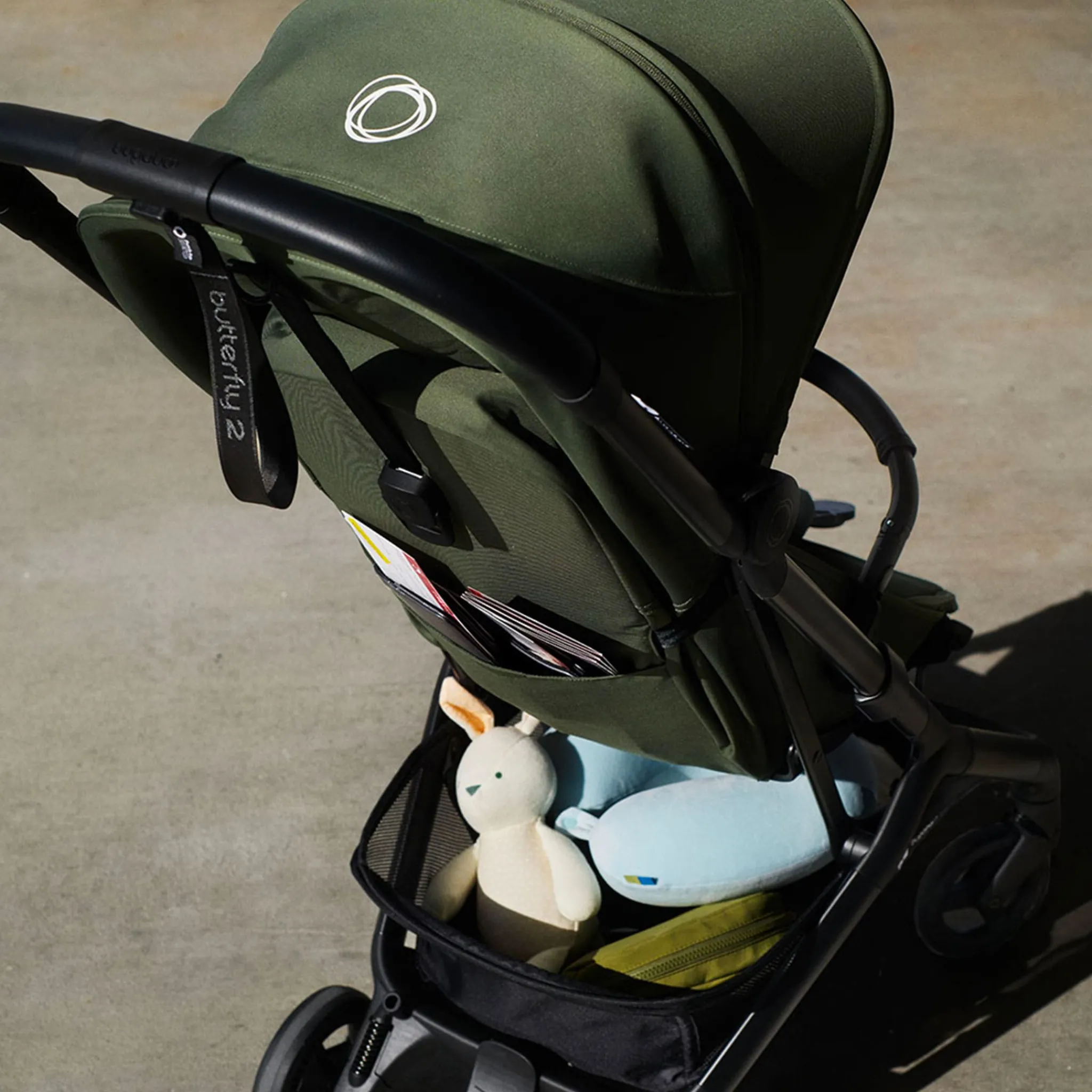 Kids Bugaboo Butterfly 2 Stroller- Forest Green