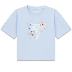 Kids Guess Kids Butterfly Logo T-shirt 7-14y