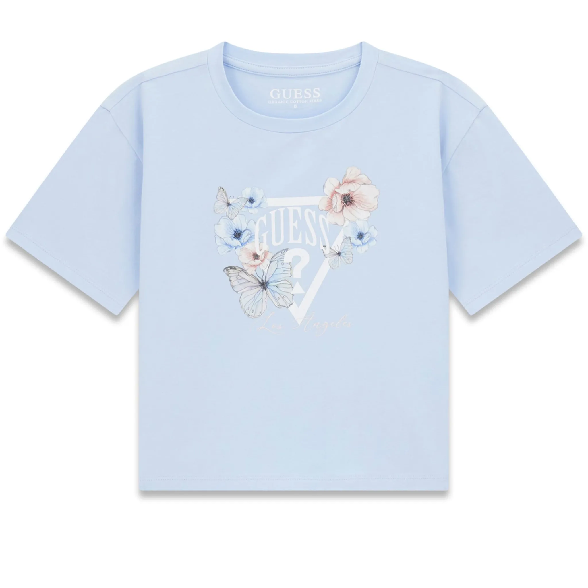 Kids Guess Kids Butterfly Logo T-shirt 7-14y