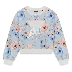 Kids Guess Kids Butterfly Print Sweatshirt7-14y