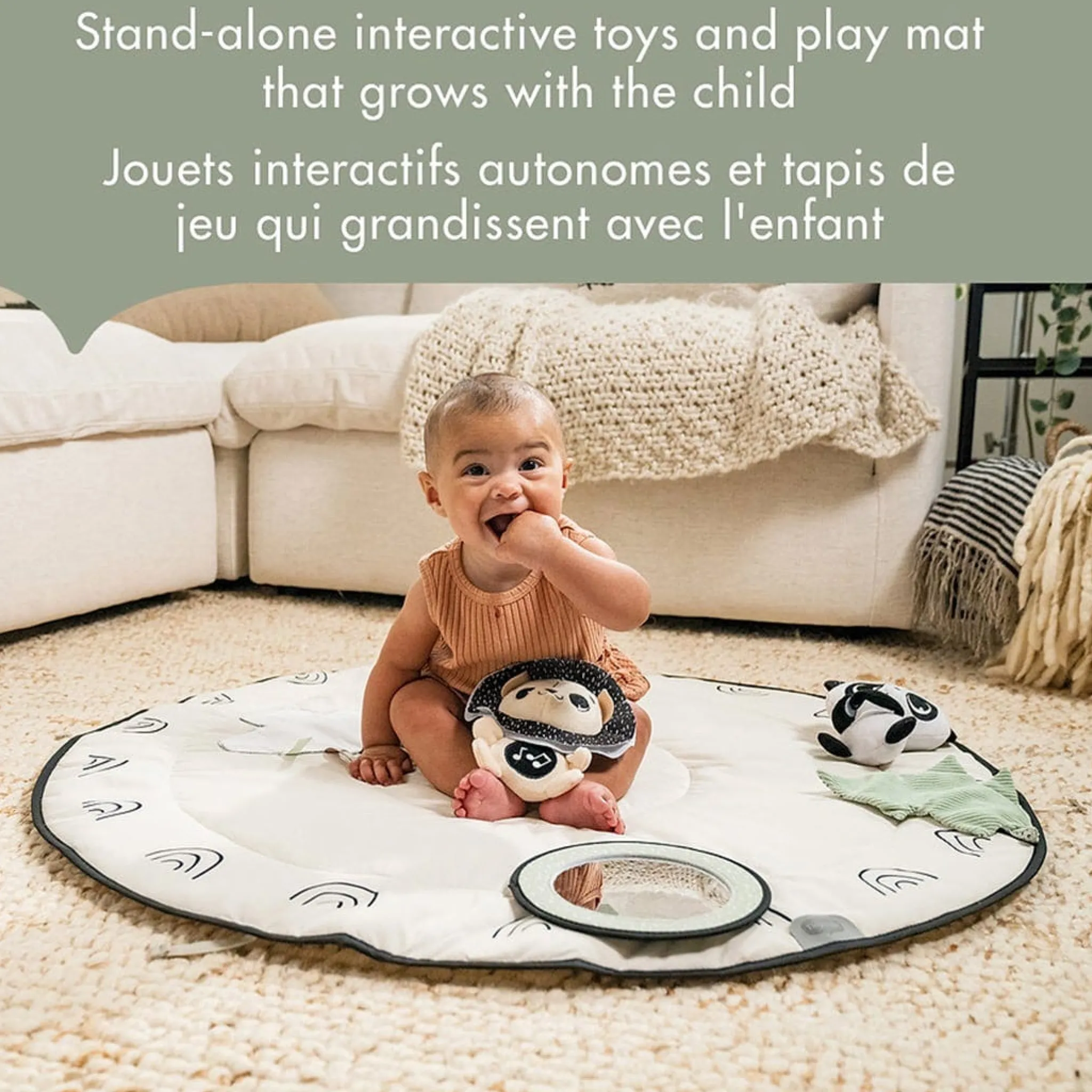 Tiny Love Developmental Toys|Play Mat>B&W Decor Gymini