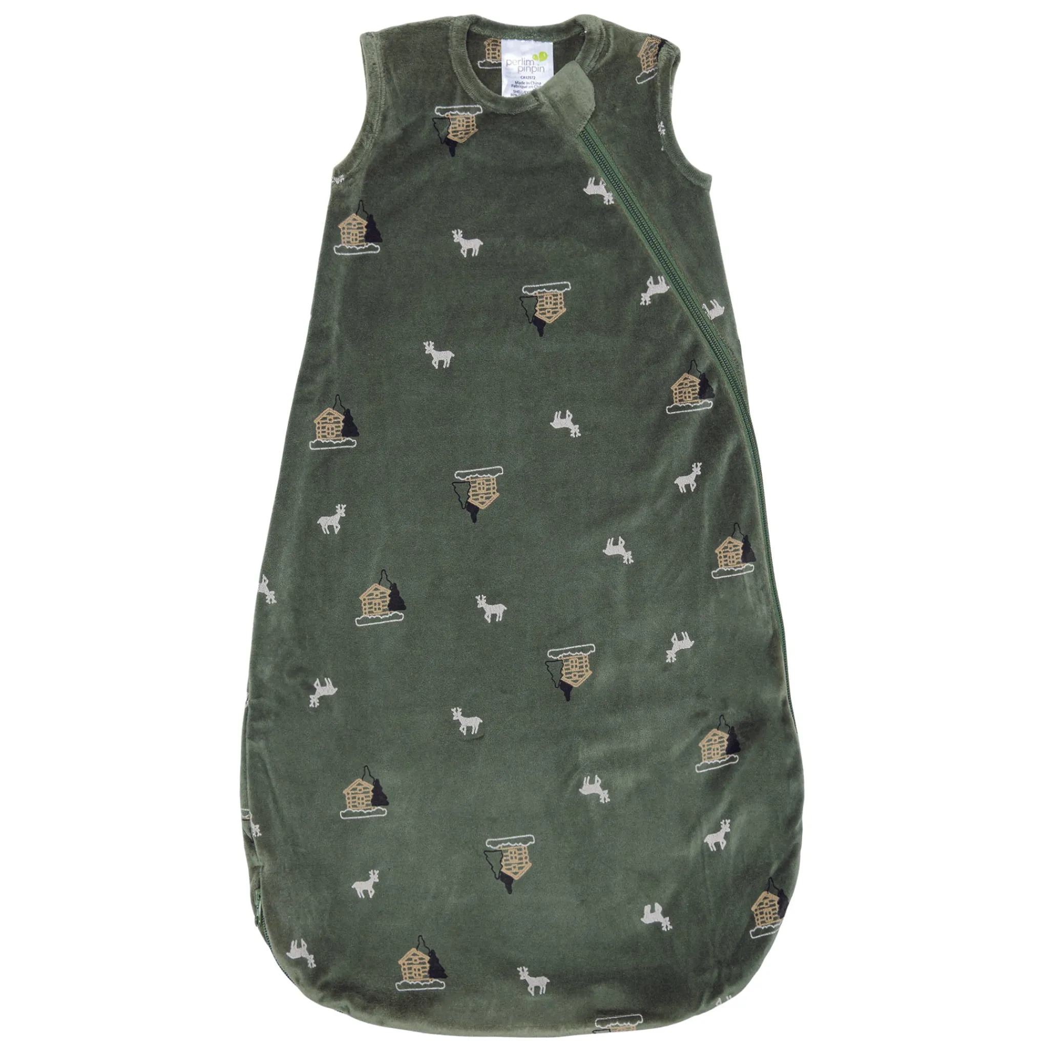 Perlimpinpin Cabanes Velvet Night Bag 0-36 months