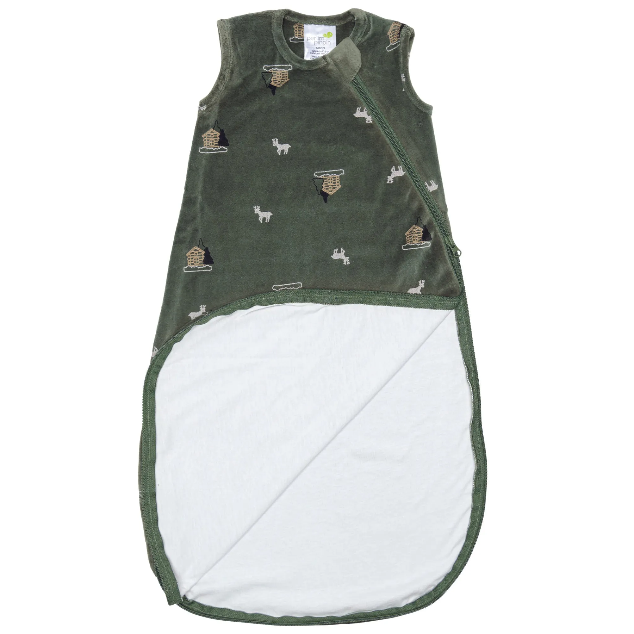 Perlimpinpin Cabanes Velvet Night Bag 0-36 months