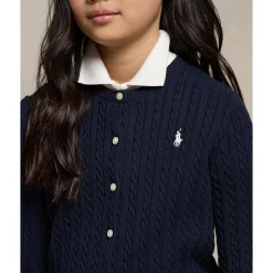 Kids Polo Ralph Lauren Cable Knit Sweater 7-16y