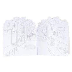 Kids Moulin Roty Cahier D'Autocollants - La Maison Aux 160 Stickers
