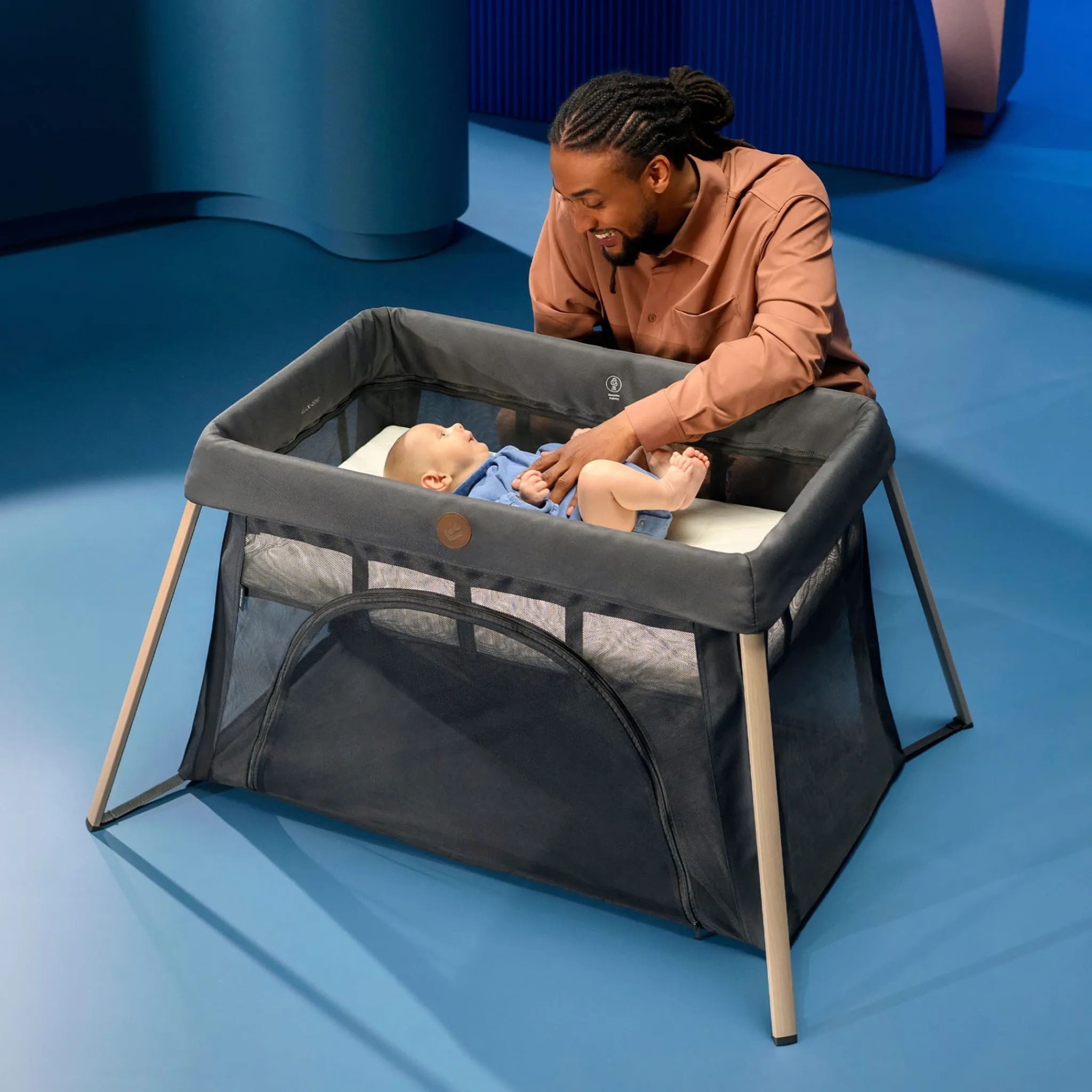 Maxi-cosi Playards & Bassinets|Playards & Bassinets>Calao Light Travel Crib - Classic Oat