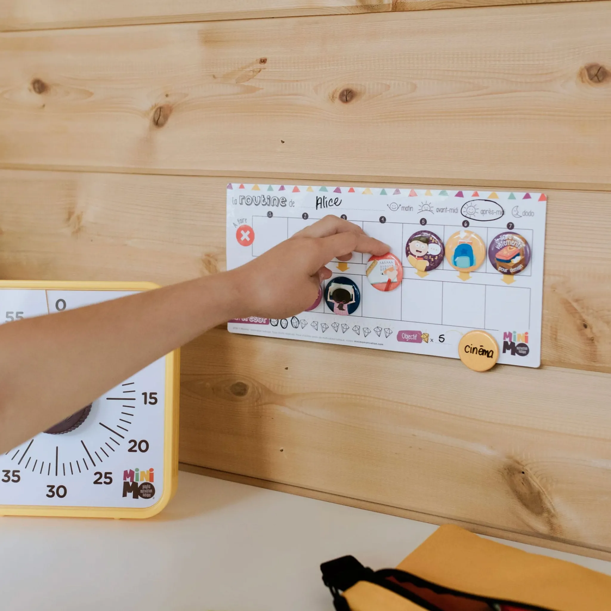 Kids Minimo Educational & Sensory>Calendrier Ma Routine Scolaire
