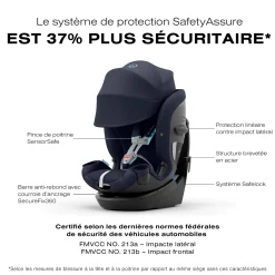 Kids Cybex Callisto G 360 Rotating All-in-One Car Seat - Ocean Blue