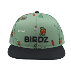 BOY Birdz Hats & Caps>Camping Print Snapback 12-24m