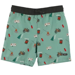 Kids/BOY Birdz Swimsuits>Camping Uv Swim Shorts 2-10