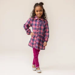 Kids Nano Campus Plaid Tunic 2-12